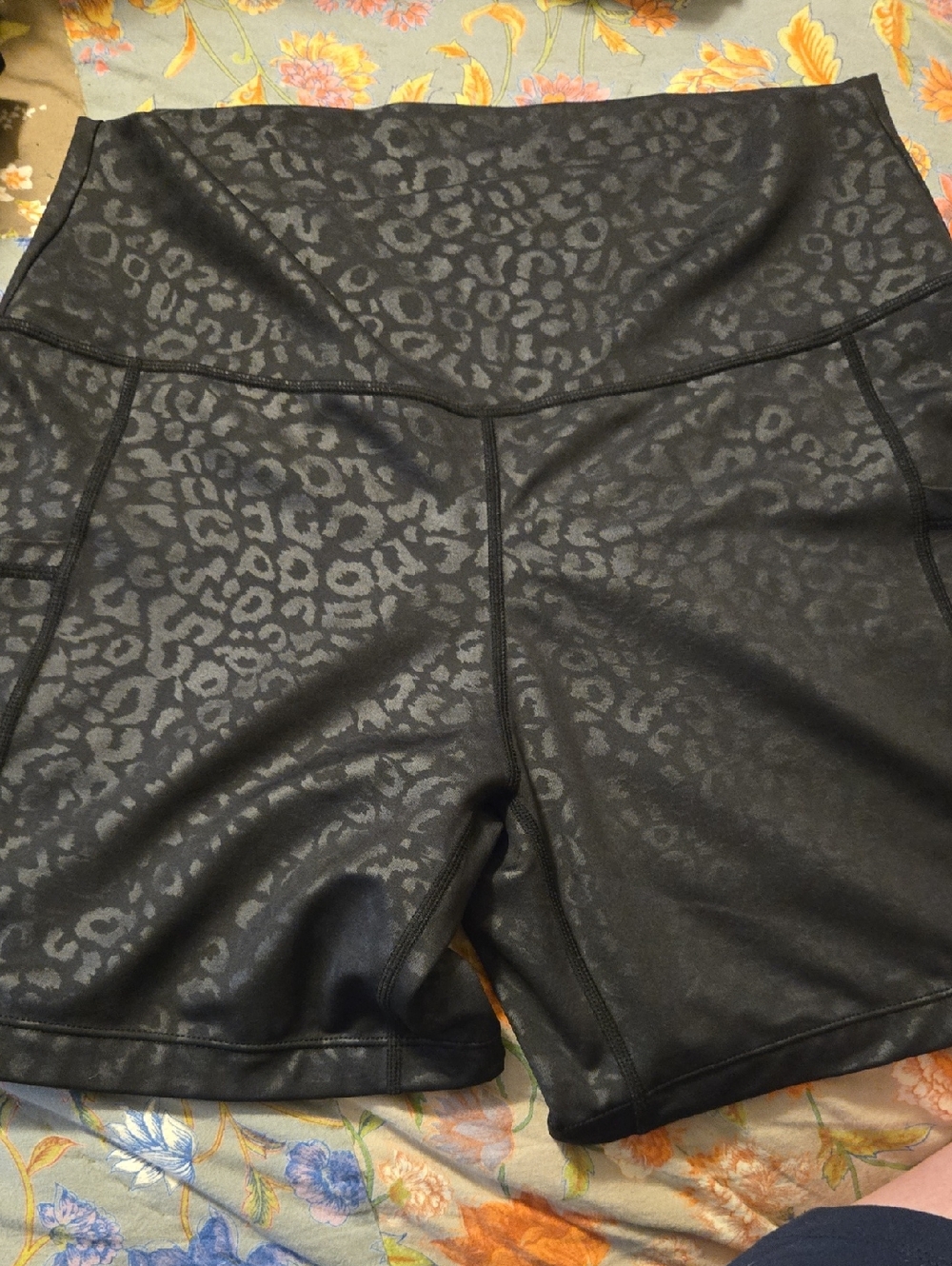 Constantly Varied Gear Black Leopard Bike Shorts